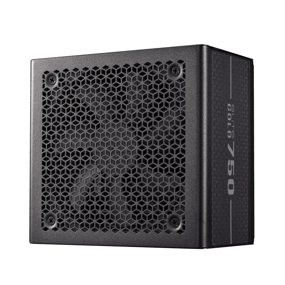 Cooler Master ELITE 750W 80 Gold Full Modular - Black - Image 1
