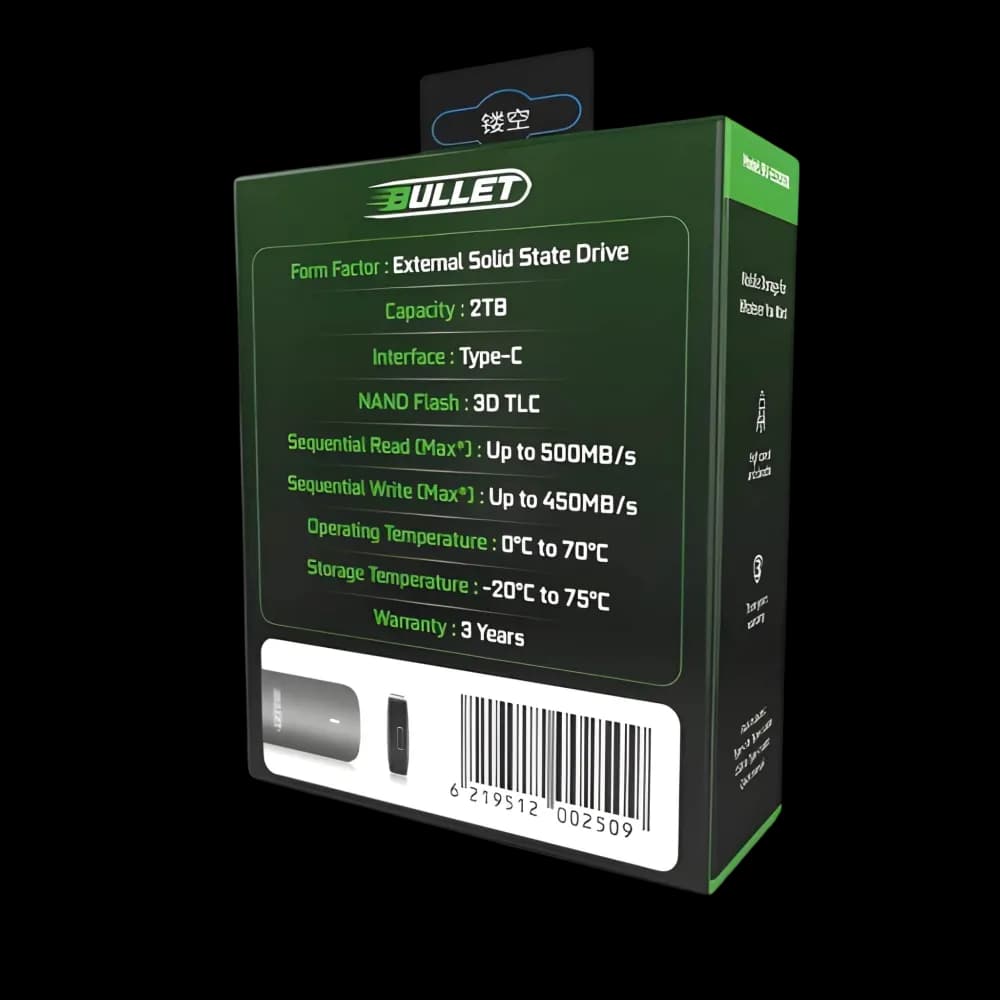 Bullet Portable SSD (2TB) - Image 3