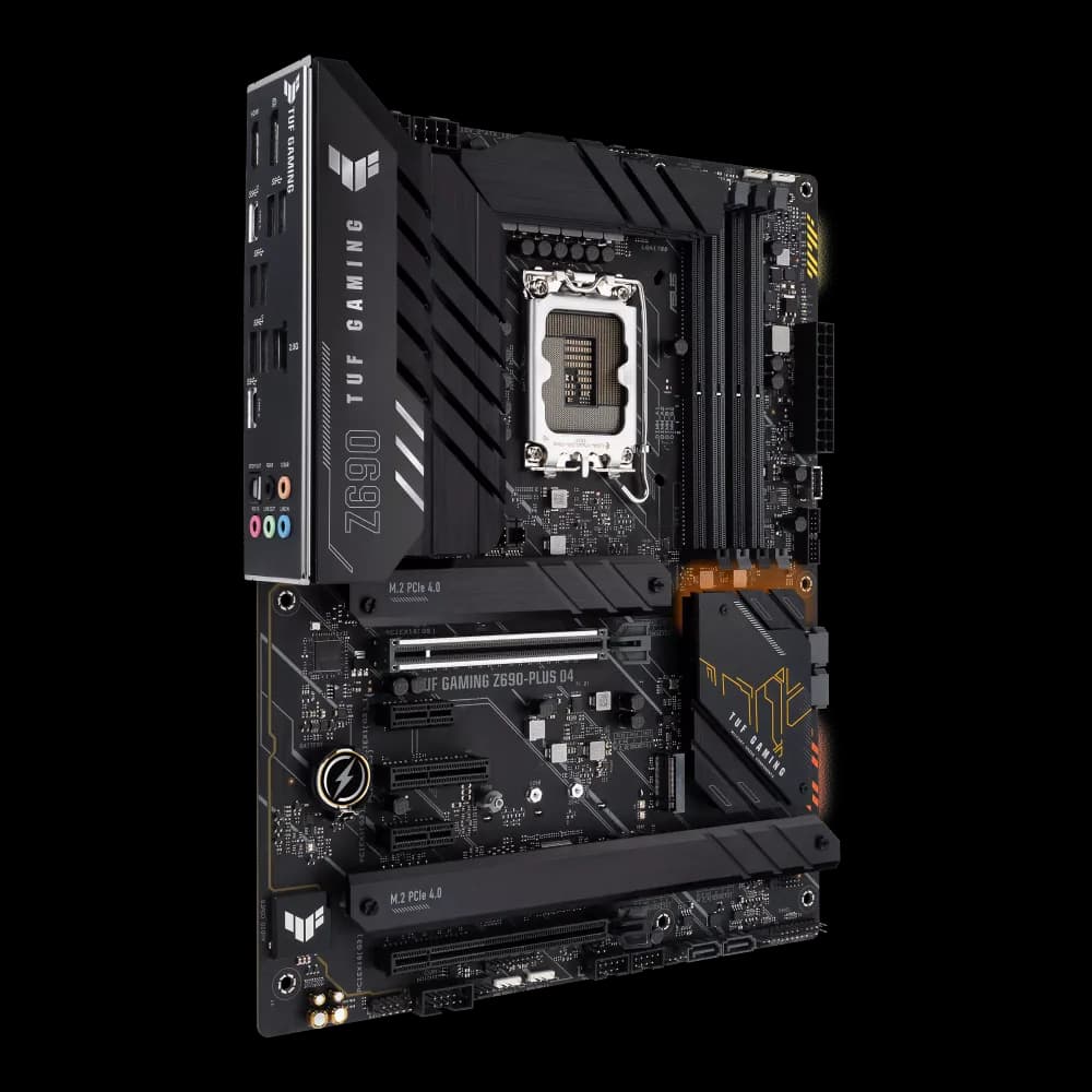 Asus TUF GAMING Z690-PLUS D4 Intel Z690 (LGA 1700) ATX gaming motherboard, PCIe 5.0, DDR4, Intel 2.5 Gb Ethernet, Thunderbolt 4 header and Aura Sync RGB lighting - Image 2