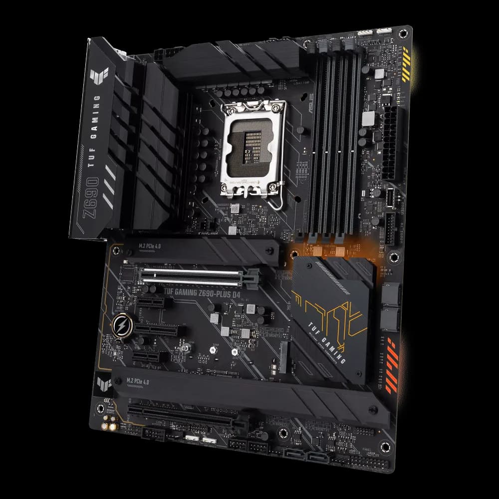 Asus TUF GAMING Z690-PLUS D4 Intel Z690 (LGA 1700) ATX gaming motherboard, PCIe 5.0, DDR4, Intel 2.5 Gb Ethernet, Thunderbolt 4 header and Aura Sync RGB lighting - Image 3