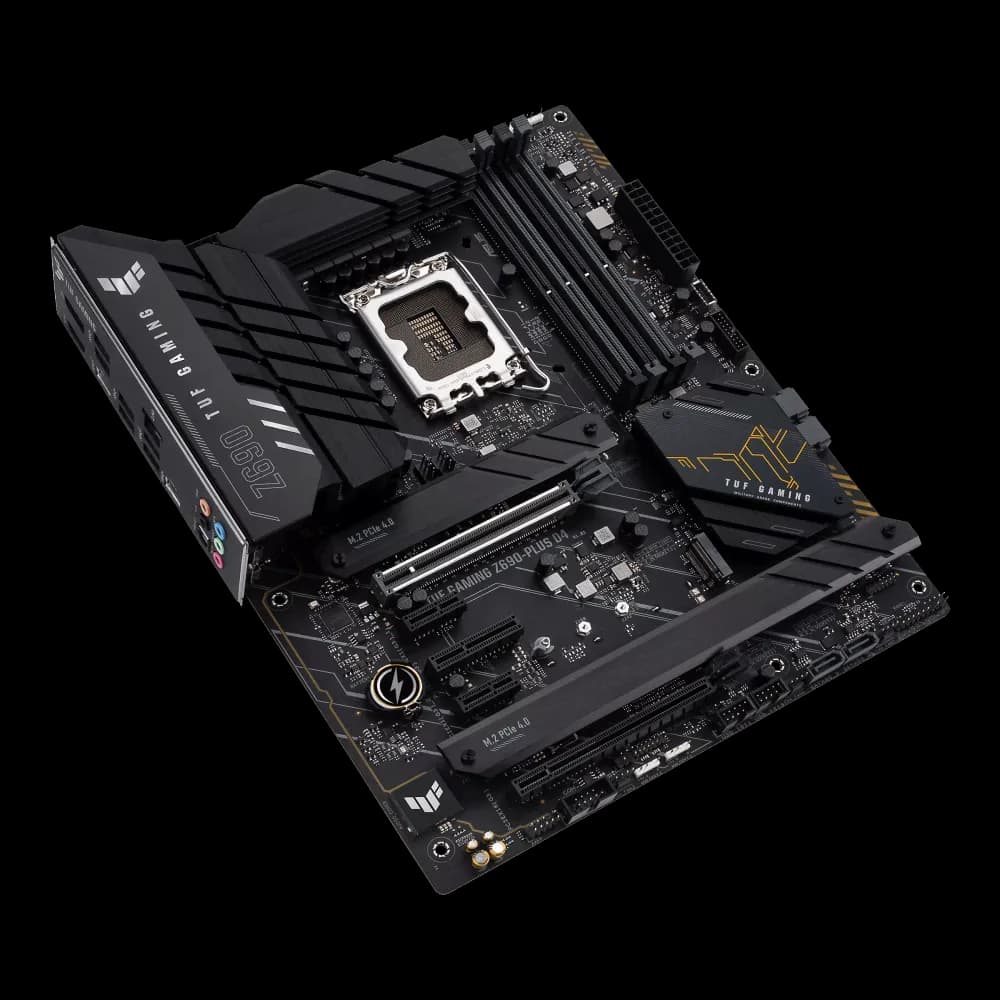 Asus TUF GAMING Z690-PLUS D4 Intel Z690 (LGA 1700) ATX gaming motherboard, PCIe 5.0, DDR4, Intel 2.5 Gb Ethernet, Thunderbolt 4 header and Aura Sync RGB lighting - Image 4