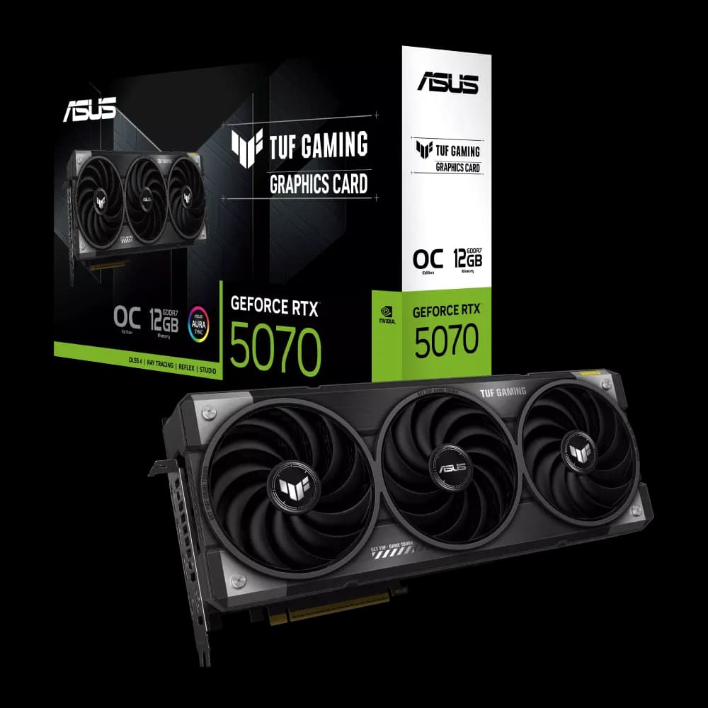 ASUS GeForce RTX™ 5070 TUF GAMING 12GB OC Edition - Image 1