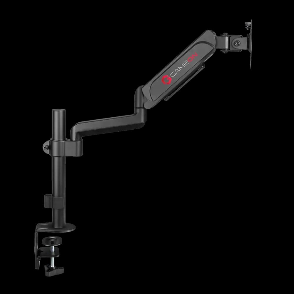 GAMEON GO-3363 Pole-Mounted Spring-Assisted Single Monitor Arm For Gaming And Office Use, 17" - 32", Arm Up To 9 KG - Image 10