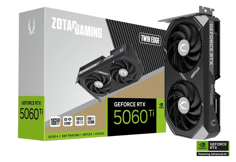 Zotac RTX 5060 Ti 16GB Twin Edge 2-Fan GPU - Image 5