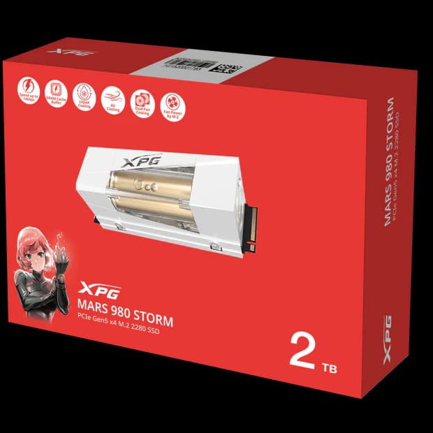 XPG MARS 980 STORM 2TB Internal SSD - Image 7