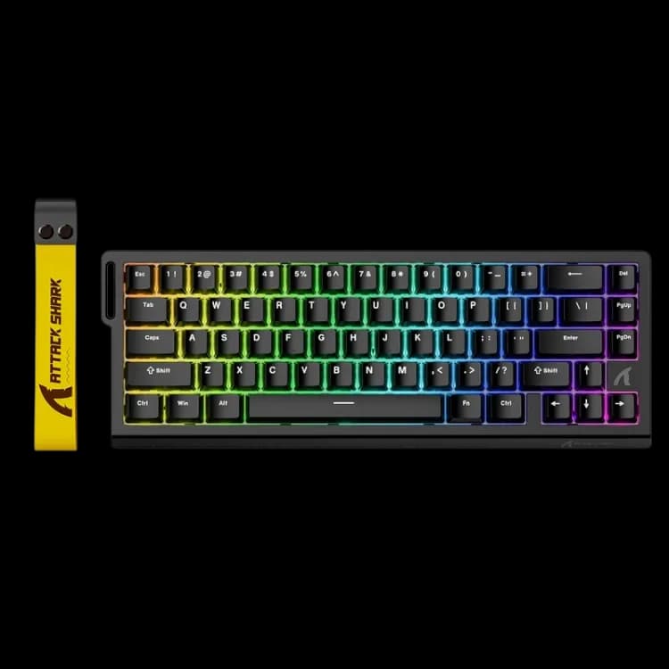 ATTACK SHARK X68 HE Rapid Trigger Keyboard Magnetic Switch - Image 1
