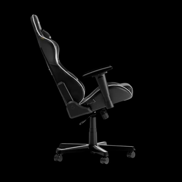 DXRacer FORMULA L PVC Leather - Black & White - Image 3
