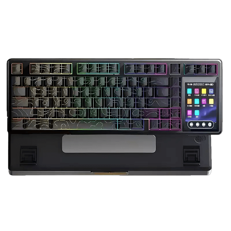 Aula L99-09 Mechanical Keyboard (Black Contour Lines) - Image 1