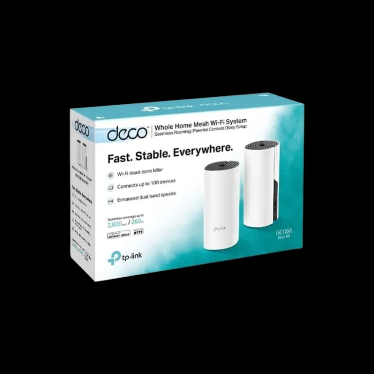 TP-Link Deco M4 AC1200 Whole Home Mesh Wi-Fi 5 System 2-Pack - Image 3