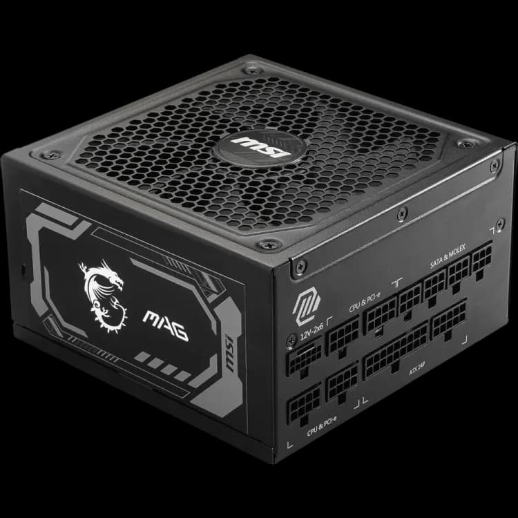 MSI MAG A1000GL PCIE5 1000W 80 PLUS Gold Modular Power Supply - Image 3