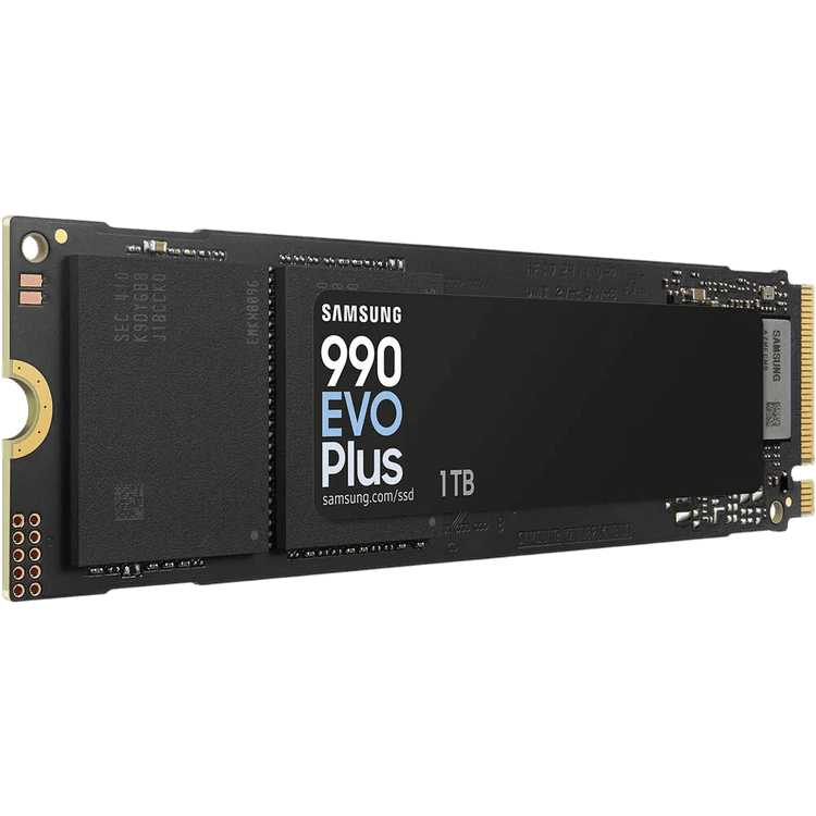 Samsung 990 EVO 1TB [5000MB/s] PCIe 4.0 x4 / 5.0 x2 NVMe M.2 SSD - Image 1