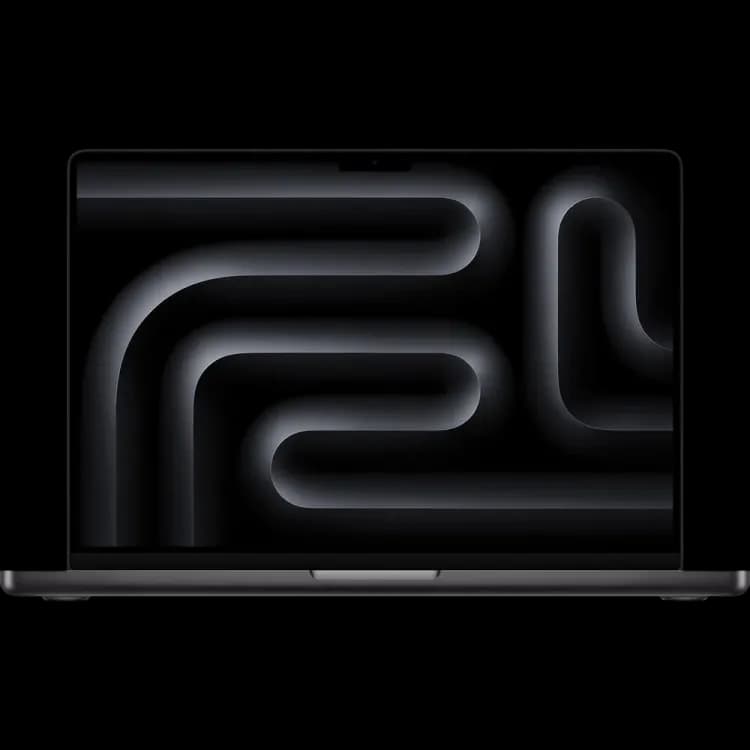 Apple 14.2" MacBook Pro M4 Max chip 14-core CPU - 36GB RAM - 1TB SSD - 32‑core GPU - Arabic (Space Black) - Image 1