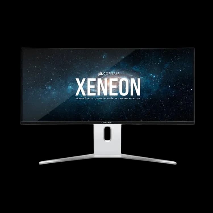 CORSAIR XENEON 34WQHD240-C 34 WQHD (3440x1440) 240Hz OLED 0.03Ms Curved - Image 1