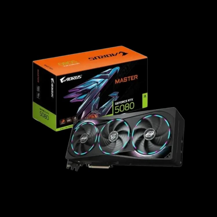 GIGABYTE AORUS GeForce RTX™ 5080 MASTER 16GB - Image 1