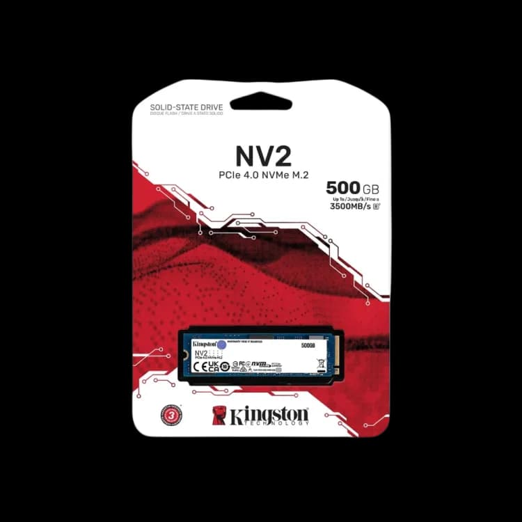 KINGSTON 500 GB NVME M.2 SSD - Image 1