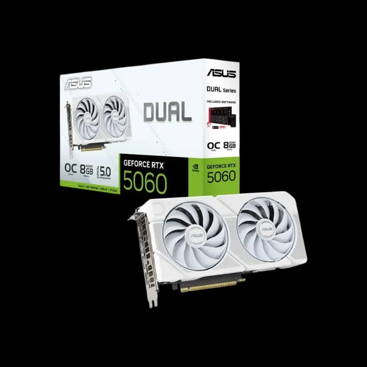 ASUS Dual GeForce RTX™ 5060 8GB GDDR7 White OC Edition - Image 4