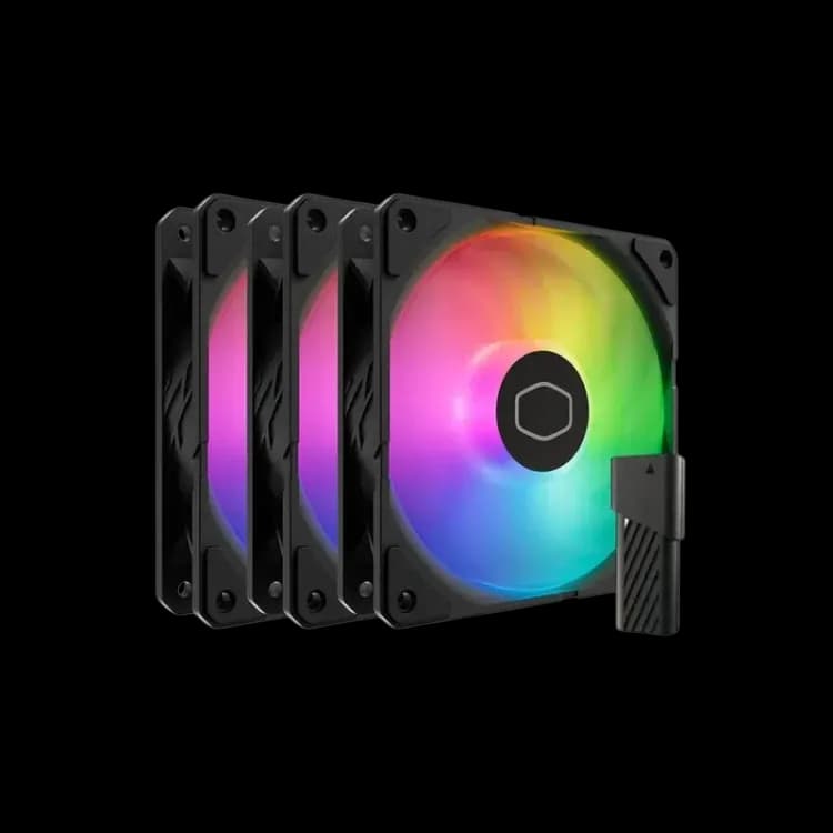 Cooler Master SickleFlow Edge 120 ARGB 3-Pack Fan Kit - Image 1