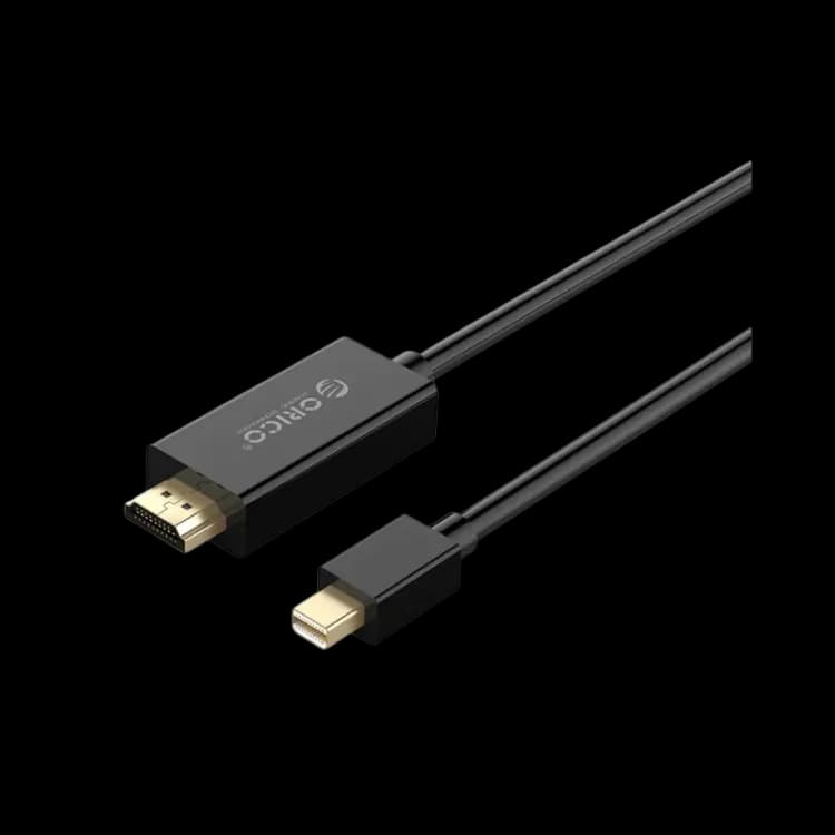 ORICO Mini DP to HDMI HD Adapter Cable - XD-MDTH4-30-BK - Image 1