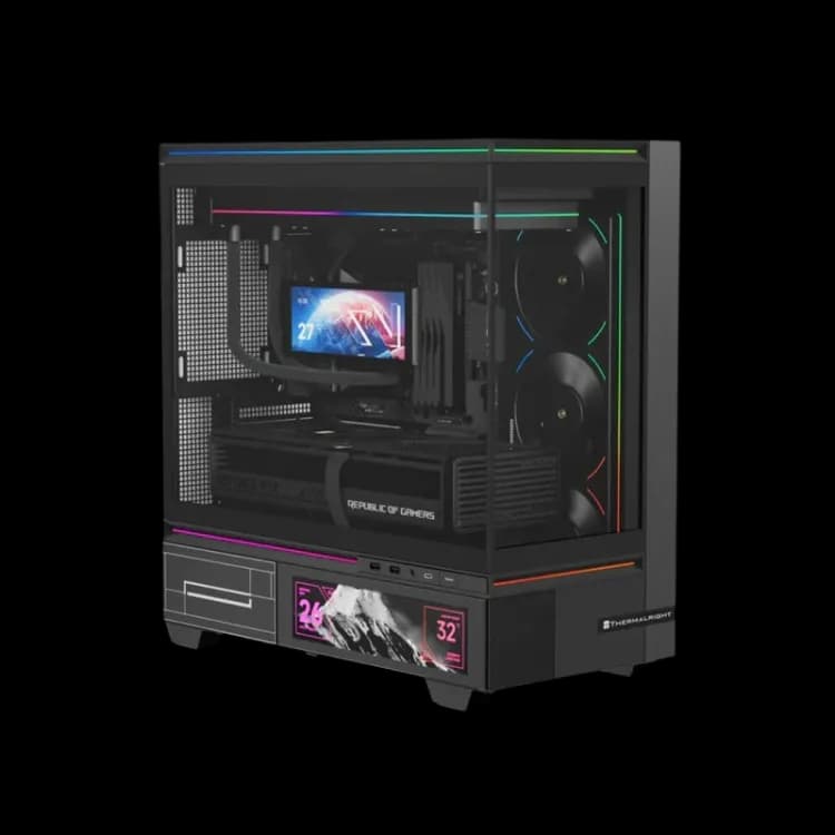 Thermalright M-ATX TL-M10 VISION - Black - Image 1