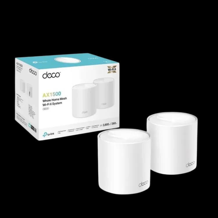 TP-Link Deco X10 AX1500 Wi‑Fi 6 Mesh System – 2 Pack - Image 1