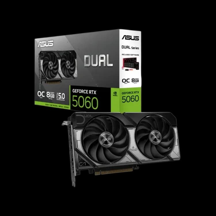 ASUS Dual GeForce RTX™ 5060 8GB GDDR7 OC Edition - Image 1