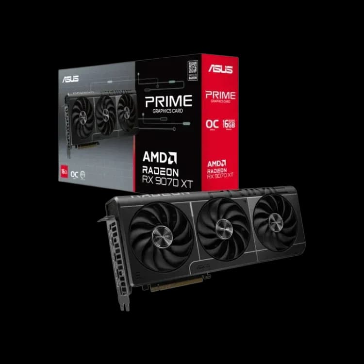 ASUS Prime Radeon™ RX 9070 XT OC Edition 16GB GDDR6 - Image 1