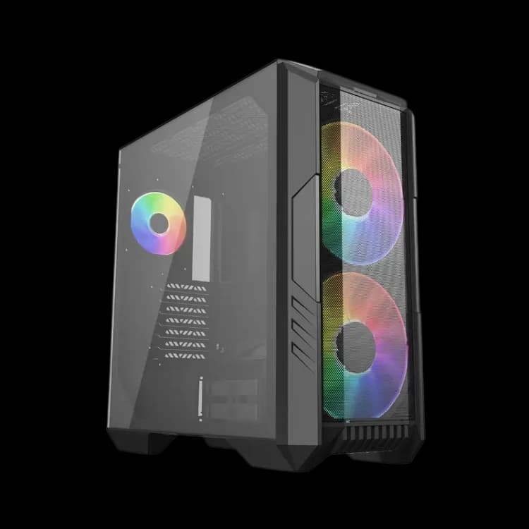 Case COOLER MASTER HAF 500 Mid Tower 3 Fan - Black - Image 1