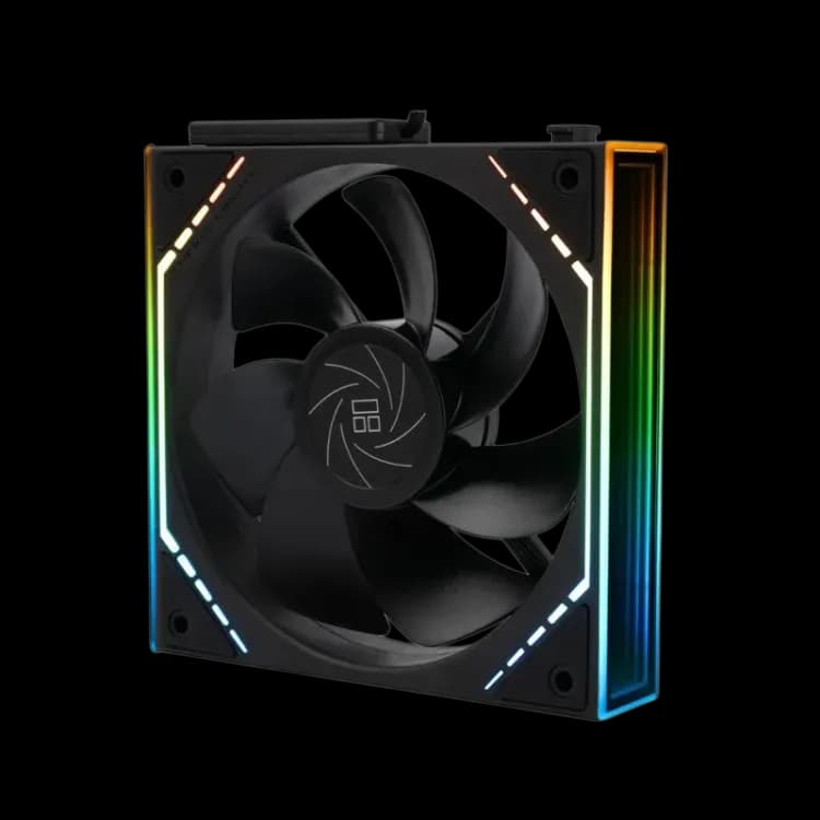 Thermalright TL-M12QR X3 Reverse Fan Kit 120mm 3 Fan ARGB - Black - Image 2