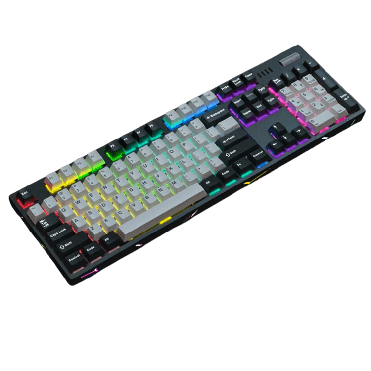 Darmoshark K6 3-Mode Mechanical Keyboard (Black) - Image 1