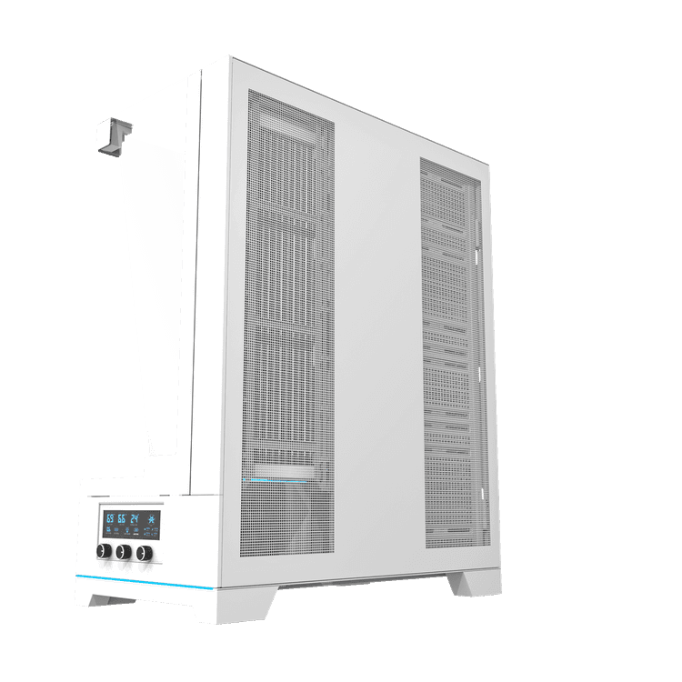 Case DarkFlash DY450L Pro Mid Tower Case - White - Image 6