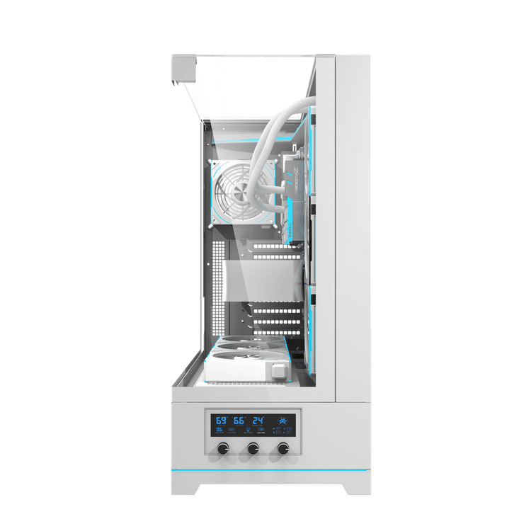 Case DarkFlash DY450L Pro Mid Tower Case - White - Image 5