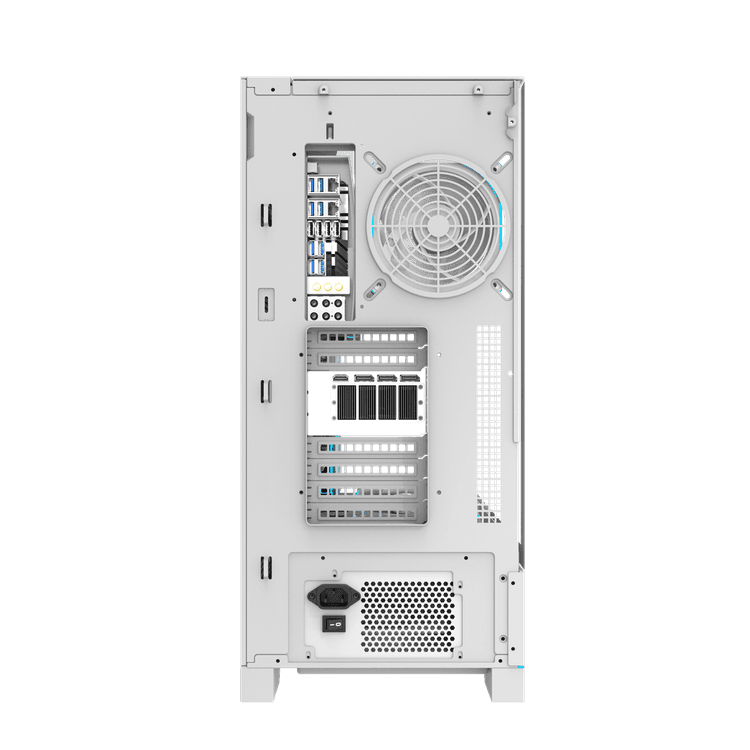 Case DarkFlash DY450L Pro Mid Tower Case - White - Image 7