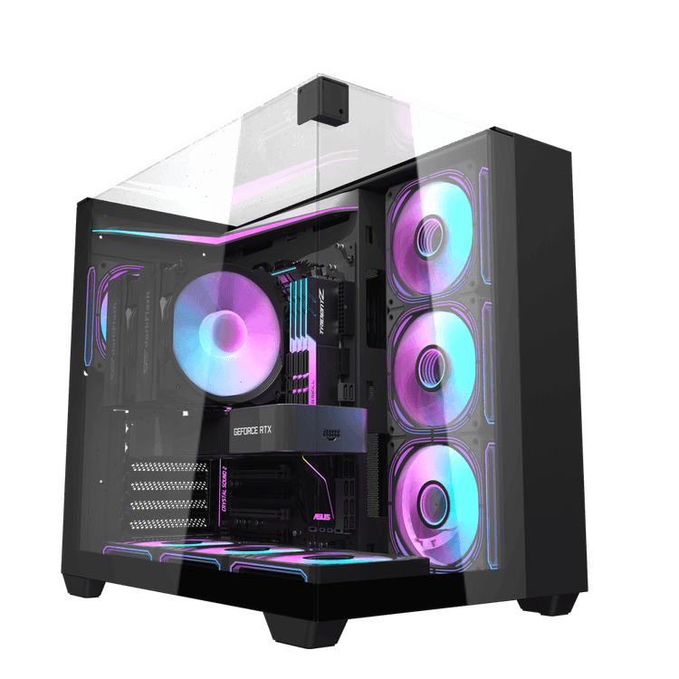 Case DarkFlash TH285 ATX PC Case - Image 1