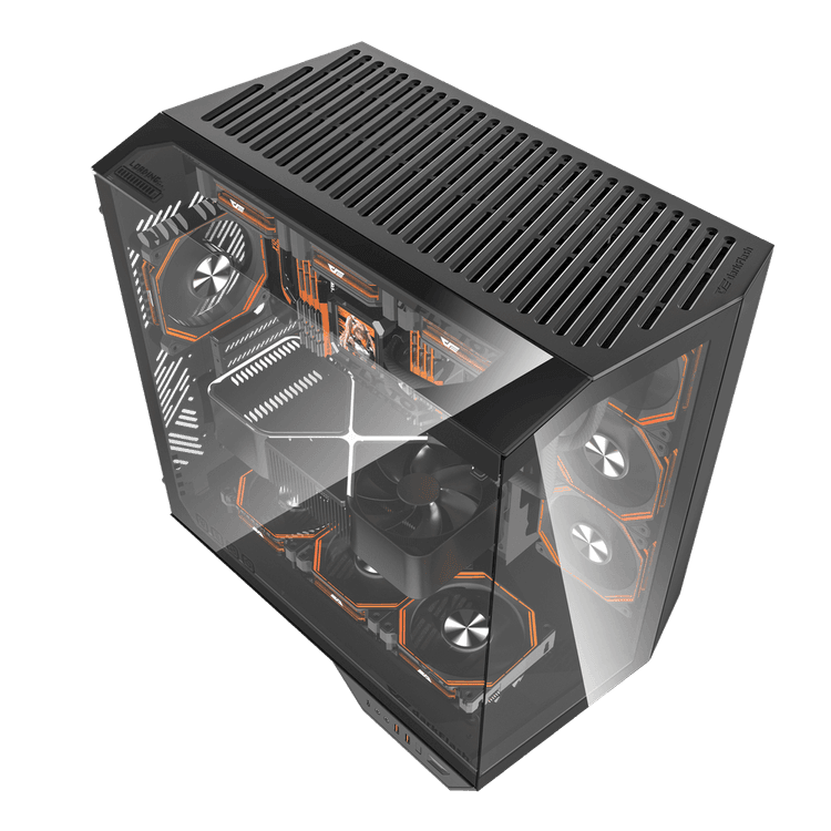 Case DarkFlash DY470 Mid Tower Case - Black - Image 3