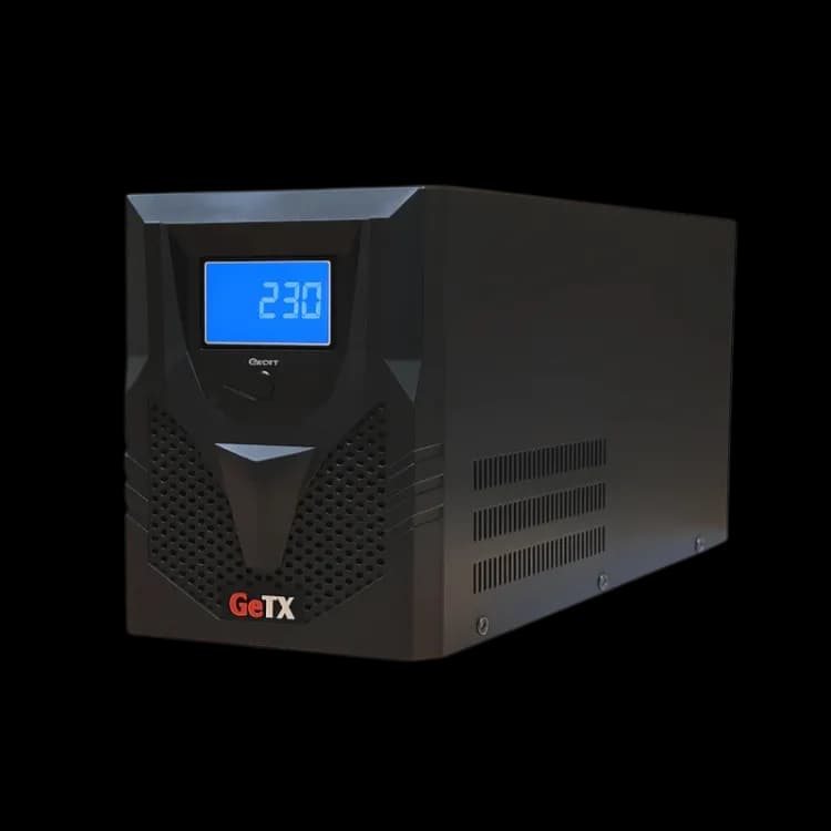 UPS Gaming GeTX GTXF-2000 (2000VA, 2KV) Line interactive, 12V-12A *2 Battery, Red Box - Image 2