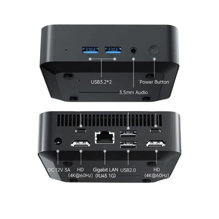 Soyo M4 Pro Mini PC, Intel Twin Lake N150, RAM 16G, SSD 512, Intel UHD Graphics - Image 4