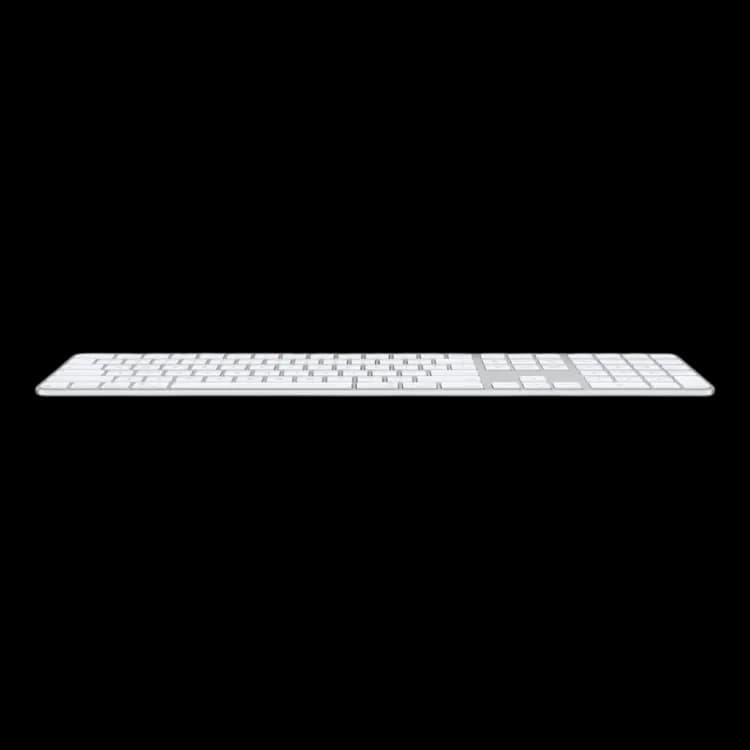 Apple Magic MXK73LL/A Keyboard with Touch ID and Numeric Keypad (US English) - White Keys - Image 2