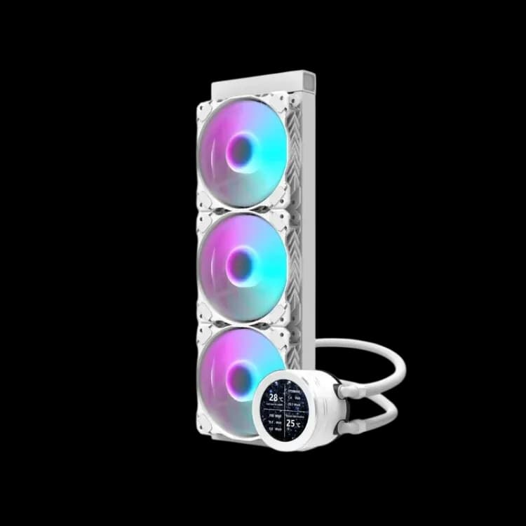 DarkFlash DN360S Liquid CPU Cooler - White - Image 1