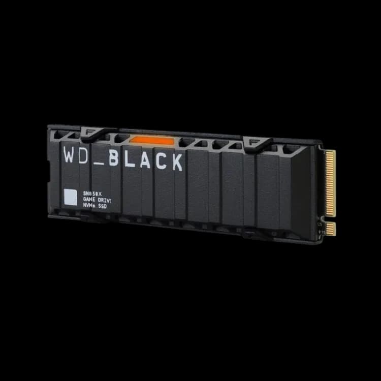 WD BLACK SN850 1TB with Heatsink , 7300MB/s M.2 NVME , PCIe 4.0 - Image 2