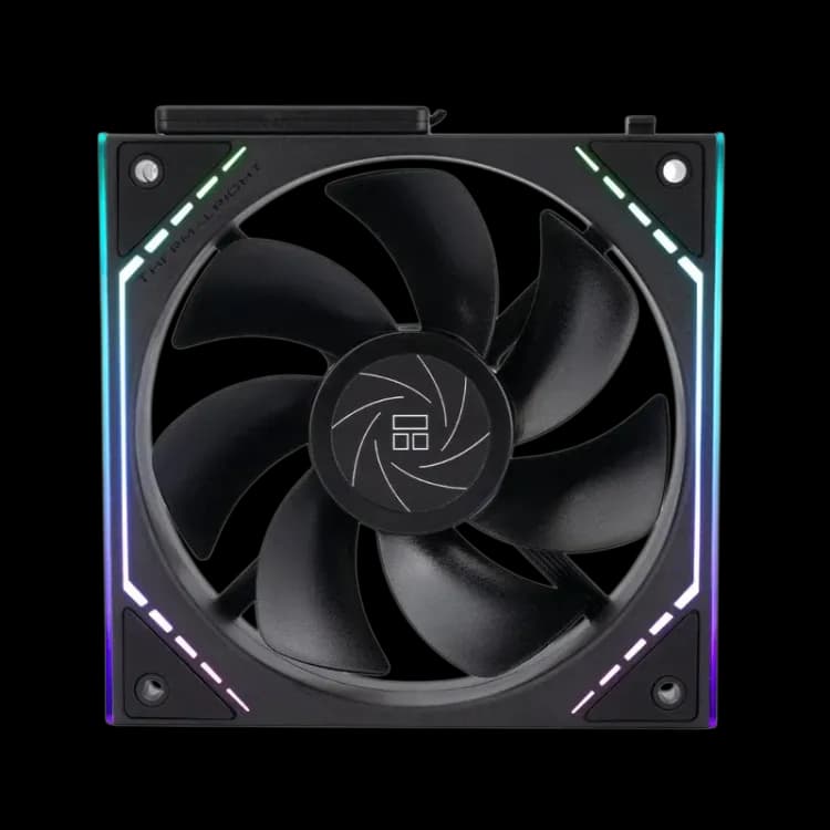 Thermalright TL-M12QR X3 Reverse Fan Kit 120mm 3 Fan ARGB - Black - Image 3