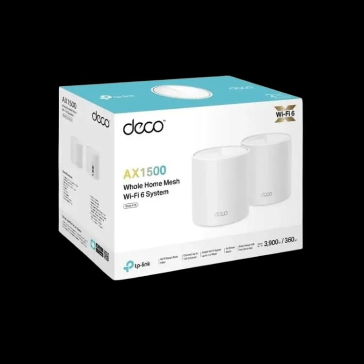TP-Link Deco X10 AX1500 Wi‑Fi 6 Mesh System – 2 Pack - Image 3