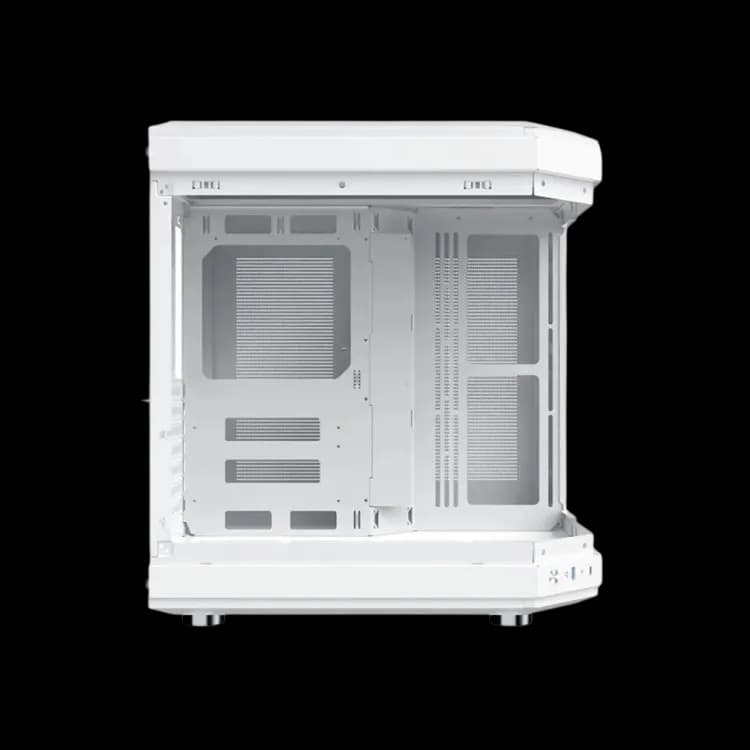 Xigmatek CUBI Arctic ATX RGB Tower Gaming Case - White - Image 2