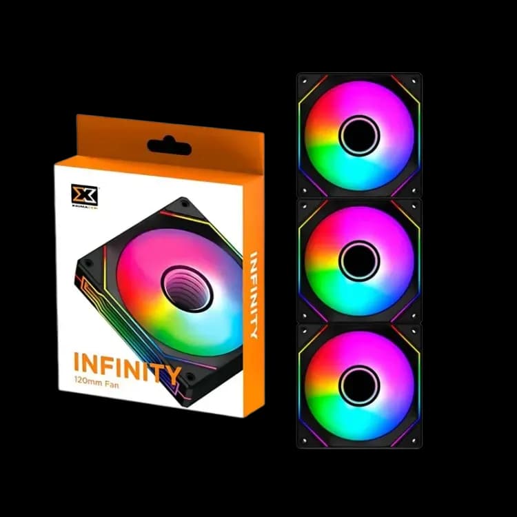 XIGMATEK INFINITY G20A 120mm Fan Case - Black - Image 1