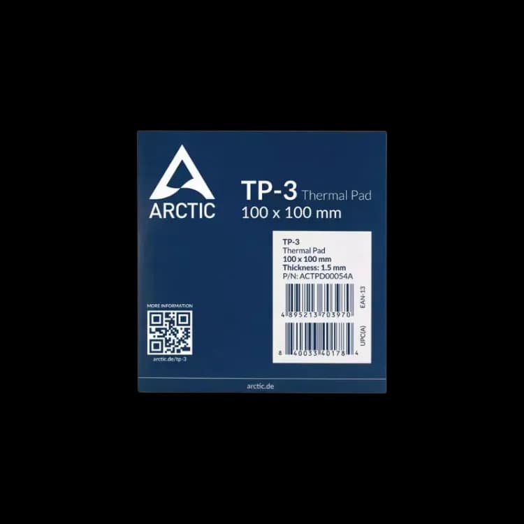 ARCTIC TP-3 (100x100mm - 1.5mm) Thermal Pad ACTPD00054A - Image 2