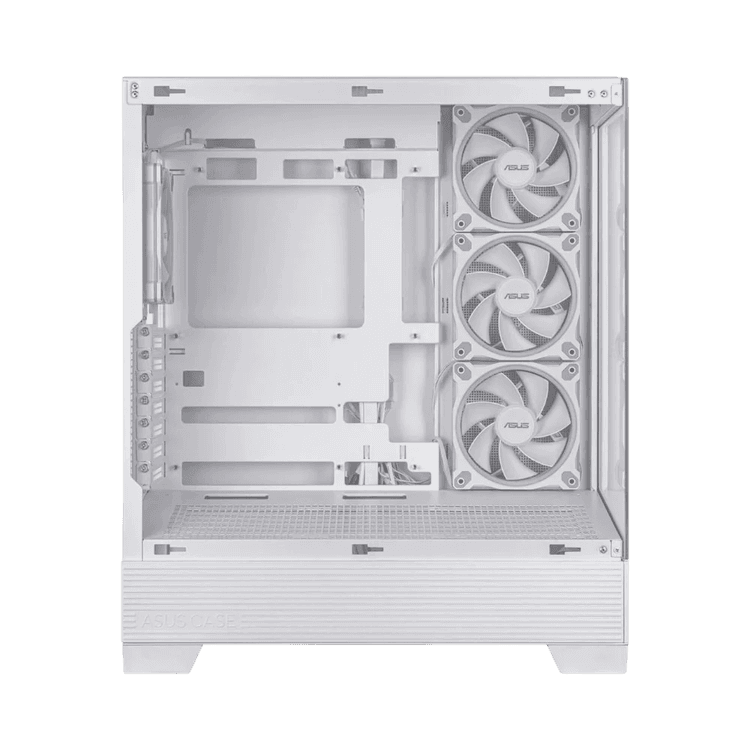 ASUS A31 PLUS ARGB Panoramic Gaming Case - BTF Compatible - White - Image 2