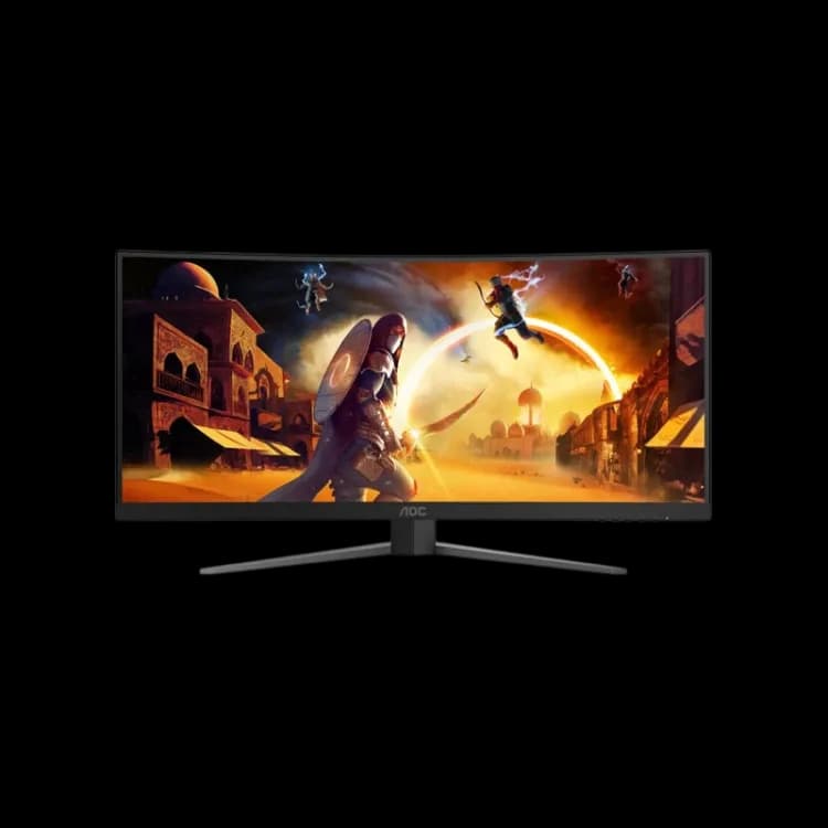 AOC CU34G4G 34 2K (3440x1440) 180Hz 0.5Ms Fast VA Ultrawide Curved , Monitor - Image 3
