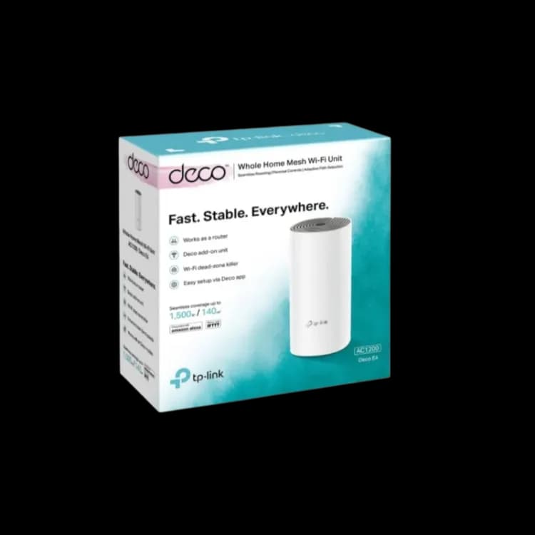 Deco E4 AC1200 Whole Home Mesh Wi-Fi 5 System 1-Pack - Image 4