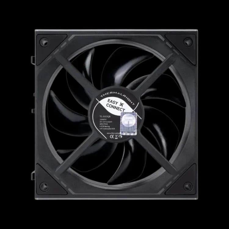 Thermalright TL-M12QR X3 Reverse Fan Kit 120mm 3 Fan ARGB - Black - Image 4