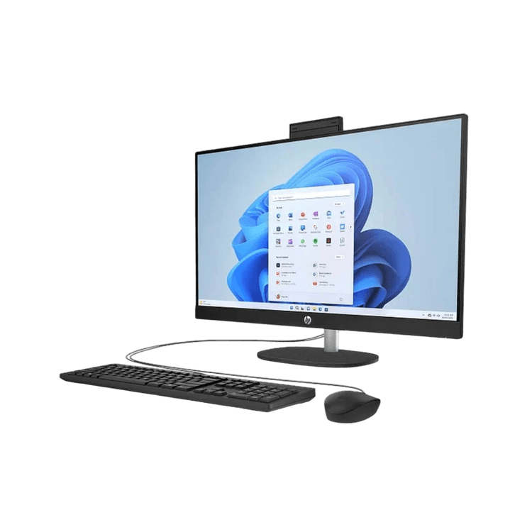 All in One HP 27-CR0155NH, Intel Core i7-1355U, RAM 8GB, SSD 512GB, Intel Iris Xe Graphics, 27 FHD IPS Touch Screen, Black - Image 2
