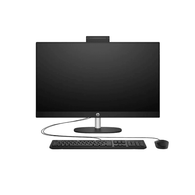 All in One HP 27-CR0155NH, Intel Core i7-1355U, RAM 8GB, SSD 512GB, Intel Iris Xe Graphics, 27 FHD IPS Touch Screen, Black - Image 3